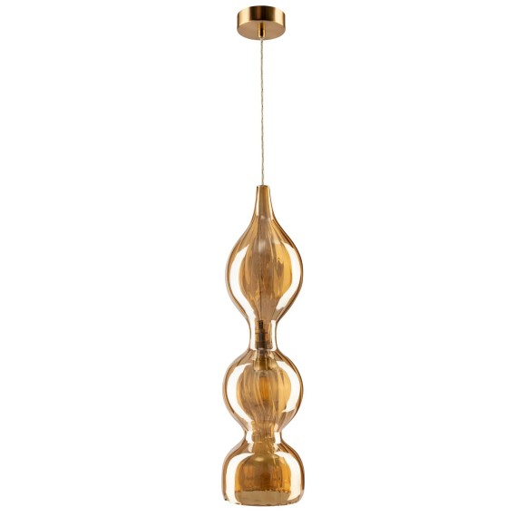 Светильник подвесной Crystal Lux IRIS SP1 B AMBER Светильник подвесной Crystal Lux IRIS SP1 B AMBER