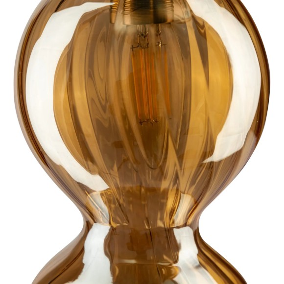 Светильник подвесной Crystal Lux IRIS SP1 B AMBER Светильник подвесной Crystal Lux IRIS SP1 B AMBER