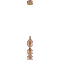 Светильник подвесной Crystal Lux IRIS SP1 B AMBER