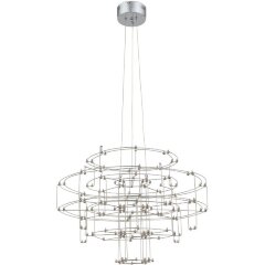SL798.103.64 Люстра подвесная ST-Luce Хром/Хром LED 64*0,2W 3200K GENETICA