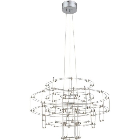 SL798.103.64 Люстра подвесная ST-Luce Хром/Хром LED 64*0,2W 3200K GENETICA