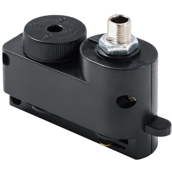 Адаптер для уст. любого подвесного светильника на однофазные шинопроводы Crystal Lux CLT 0.212 01 BL