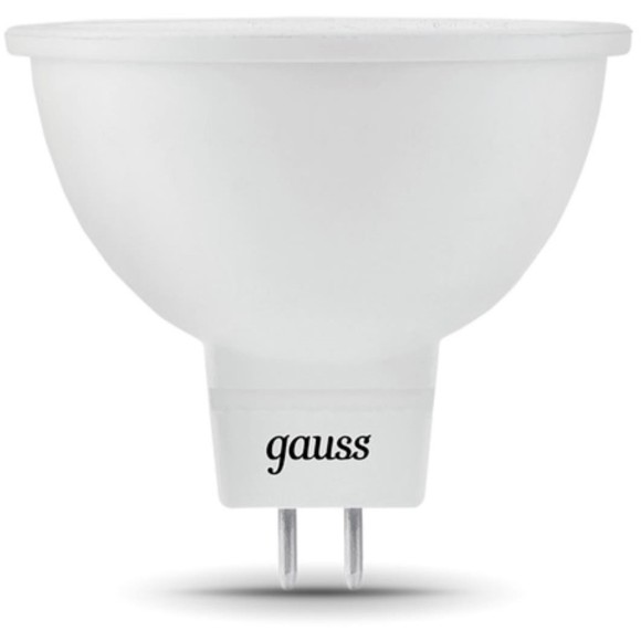 101505107 Лампа Gauss LED MR16 GU5.3 7W 600lm 2700K 1/10/100