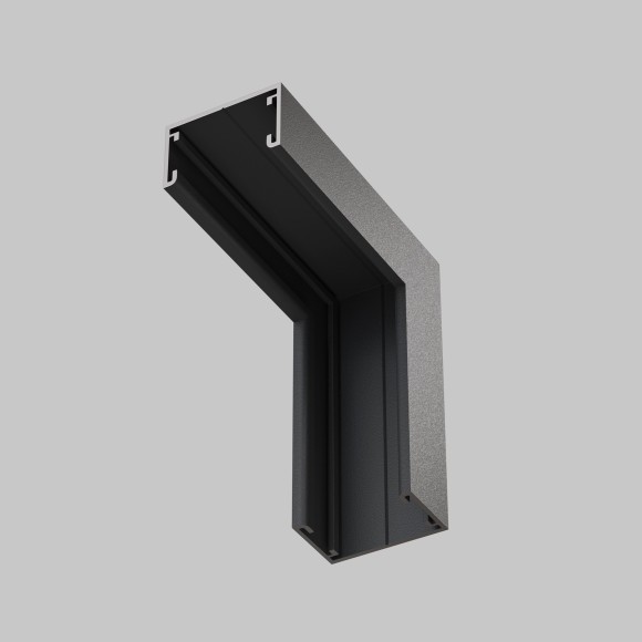 Угловой вертикальный коннектор для накладного шинопровода Maytoni Basity TRA172ICL-11B