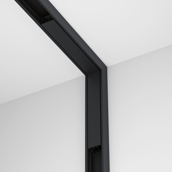 Угловой вертикальный коннектор для накладного шинопровода Maytoni Basity TRA172ICL-11B