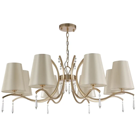 Люстра Crystal Lux RENATA SP8 GOLD