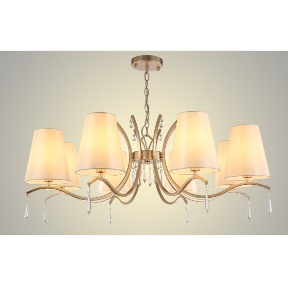 Люстра Crystal Lux RENATA SP8 GOLD