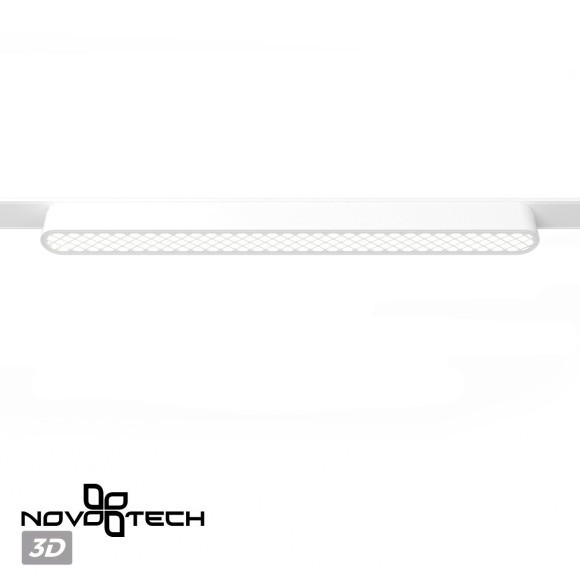 359249 Трековый магнитный светодиодный светильник Novotech SMAL 48V CRI90+ 3000К 1080Лм 90° 18W