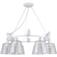 Люстра подвесная Arte Lamp A4289LM-6WH PASSERO под лампы 6xE27 40W