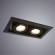Встраиваемый светильник Arte Lamp A5941PL-2BK CARDANI PICCOLO под лампы 2xGU10 50W