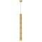 Подвесной светильник цилиндр Lussole LSP-8563-5 BAMBOO IP21 под лампу 1xGU10 50W