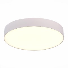ST606.532.48 ST Luce Светильник потолочный, LED, 3000K 1х48W, 4 320Lm, Ra85, IP20, D400xH55, белый, угол 120°
