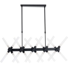 Подвесной светильник Lumina Deco Alford LDP 6036-20 BK Подвесной светильник Lumina Deco Alford LDP 6036-20 BK