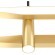 901226 Светод. подвес COLMEAL, 21W(LED), H1200, сталь, алюминий, латунь состаренный/ пластик, белый,