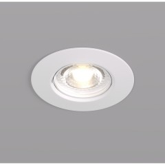 DK3028-WH Встраиваемый светильник, IP 20, 10 Вт, GU5.3, LED, белый, пластик DK3028-WH Встраиваемый светильник, IP 20, 10 Вт, GU5.3, LED, белый, пластик