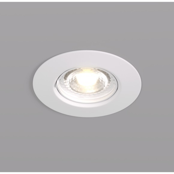 DK3028-WH Встраиваемый светильник, IP 20, 10 Вт, GU5.3, LED, белый, пластик DK3028-WH Встраиваемый светильник, IP 20, 10 Вт, GU5.3, LED, белый, пластик