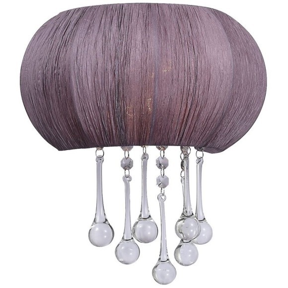 SL350.091.02 Бра ST-Luce Хром/Фиолетовый E14 2*40W PREFERITA