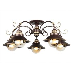 Потолочная люстра Fontelo OML-50407-05 Потолочная люстра Fontelo OML-50407-05