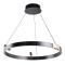Подвесная черная светодиодная люстра-кольцо 60см 30Вт 840лм 3000К Arte Lamp CESARE A1993SP-30BK