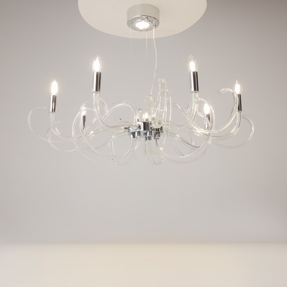 Люстра подвесная Maytoni MOD051PL-07TR Atlanta под лампы 7xE14 40W