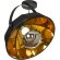 Люстра потолочная Lussole LSP-0556-C KLAMATH IP21 под лампу 1xE27 40W
