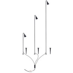 Грунтовый светильник Arte Lamp MULIPHEIN A1084PA-3BK Грунтовый светильник Arte Lamp MULIPHEIN A1084PA-3BK