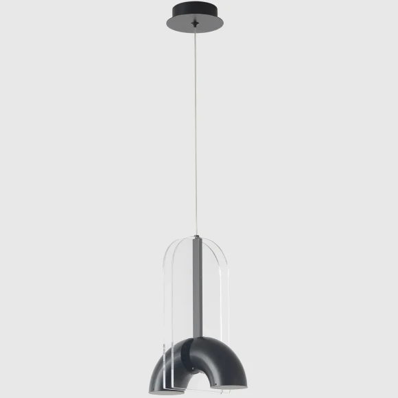 Светильник подвесной Crystal Lux ELEMENT SP12W LED BLACK 4020/212