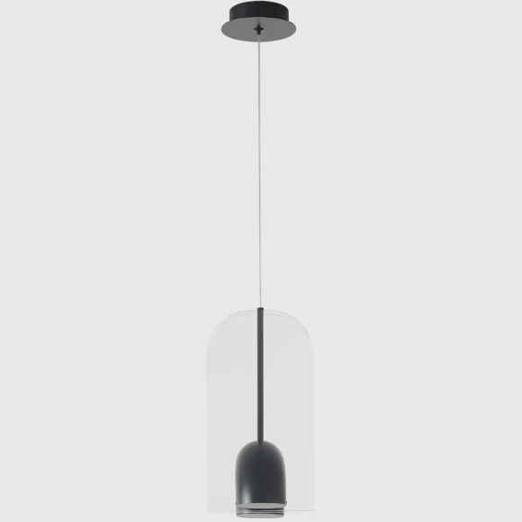 Светильник подвесной Crystal Lux ELEMENT SP12W LED BLACK 4020/212