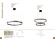 FERNANDO SP88W LED BLACK/GOLD 0621/301N Crystal Lux Черно-золотая потолочная люстра кольцо, LED 88 Вт, CCT 3000–6300 К, пульт управления, поток 5200 Лм, CRI 80, Ø1000 мм, H max 1560 мм, IP20, 220 В