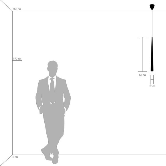 Подвесной светильник цилиндр Lightstar 807016 Punto под лампу 1xG9 25W