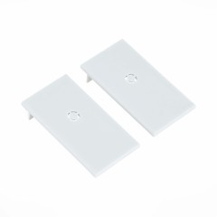 ST015.522.15H Заглушка торцевая (2шт) белая для накладных шинопроводов SKYLINE 220