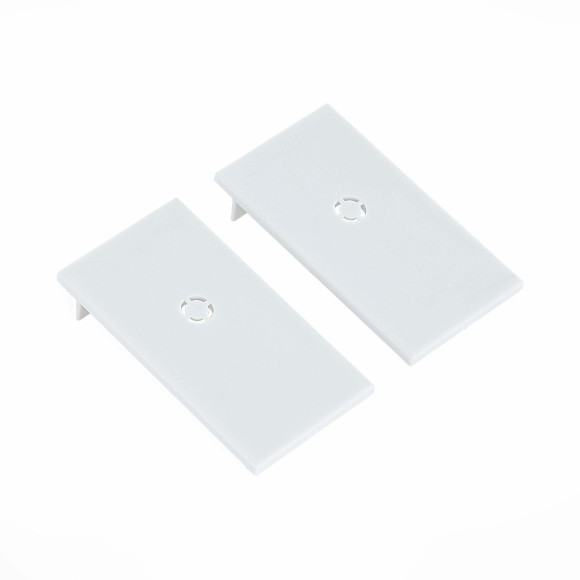 ST015.522.15H Заглушка торцевая (2шт) белая для накладных шинопроводов SKYLINE 220