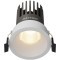Встраиваемый светильник Maytoni Dip Hight LED Ra90 Lm1690 3000K IP20 15Вт 50° DL117-15W-3K-W
