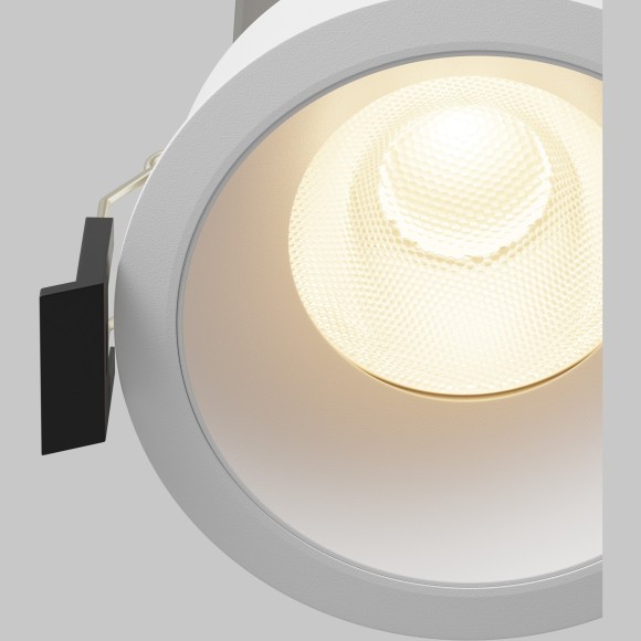 Встраиваемый светильник Maytoni Dip Hight LED Ra90 Lm1690 3000K IP20 15Вт 50° DL117-15W-3K-W