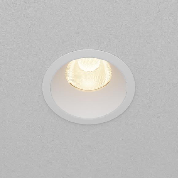 Встраиваемый светильник Maytoni Dip Hight LED Ra90 Lm1690 3000K IP20 15Вт 50° DL117-15W-3K-W