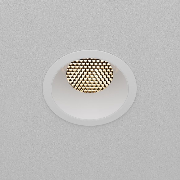 Встраиваемый светильник Maytoni Dip Hight LED Ra90 Lm1690 3000K IP20 15Вт 50° DL117-15W-3K-W