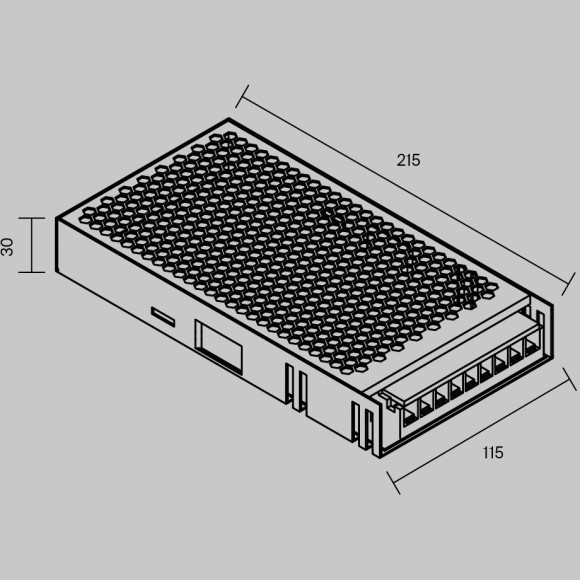 Источник напряжения Maytoni PSL002 24В 300Вт IP 20 821020