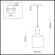 Подвесной светильник с 1 плафоном Odeon Light 4085/1 BOLLI под лампу 1xE27 1*40W