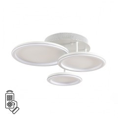 Умная люстра потолочная с ПДУ и голосовым управлением LED 60W 3000-6500К 220V ALIS SMART 8380/60CL Умная люстра потолочная с ПДУ и голосовым управлением LED 60W 3000-6500К 220V ALIS SMART 8380/60CL