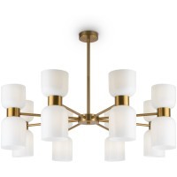 Люстра на штанге Freya FR5203PL-16BS Savia под лампы E27 60W