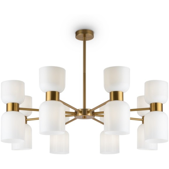 Люстра на штанге Freya FR5203PL-16BS Savia под лампы E27 60W Люстра на штанге Freya FR5203PL-16BS Savia под лампы E27 60W