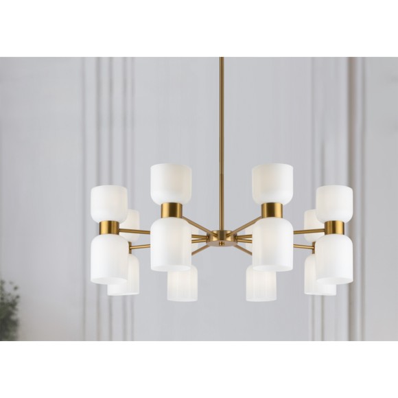 Люстра на штанге Freya FR5203PL-16BS Savia под лампы E27 60W Люстра на штанге Freya FR5203PL-16BS Savia под лампы E27 60W