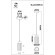 SL1213.503.01 Подвес ST-Luce Белый/Белый GU10 1*5W 4000K KENDO