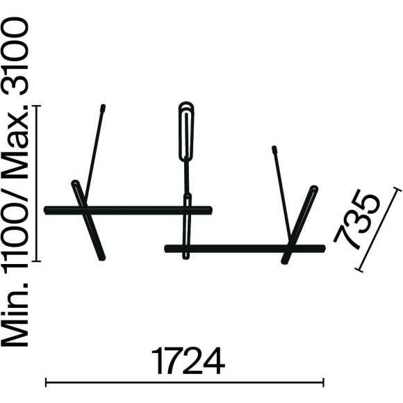 Подвесной светильник Maytoni MOD278PL-L86G3K1 Подвесной светильник Maytoni MOD278PL-L86G3K1