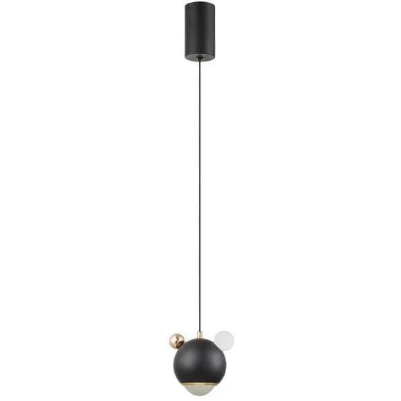 Светильник подвесной Crystal Lux AMIGO SP LED BLACK