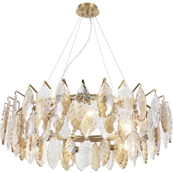 Люстра Crystal Lux TREVI SP8 BRASS