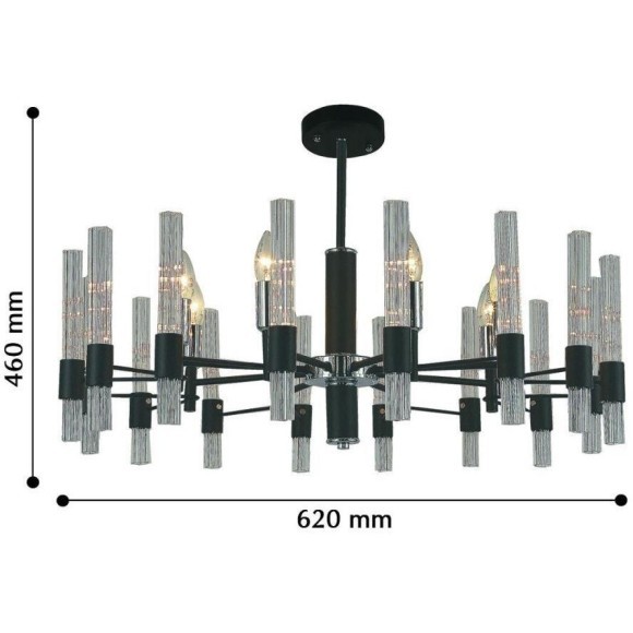 Потолочная люстра Supreme 2490-8P Потолочная люстра Supreme 2490-8P