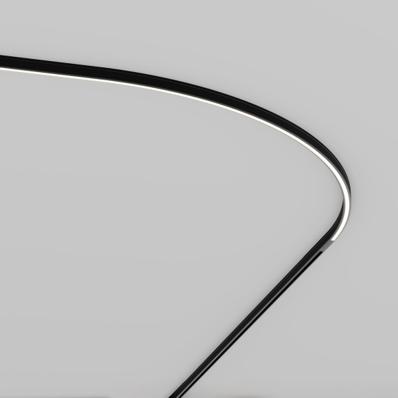 TR186-1-16W4K-B Ультратонкий трековый диммируемый по TRIAC 0/1-10V магнитный светодиодный светильник Maytoni Levity CRI90+ 4000К 350Лм 100° 16Вт