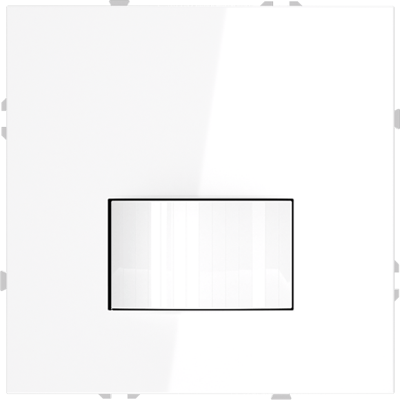Датчик движения встраиваемый VOLTUM S70, (белый глянцевый)