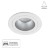 Встраиваемый светильник Arte Lamp A2161PL-1WH ALKES под лампу 1xGU10 50W
